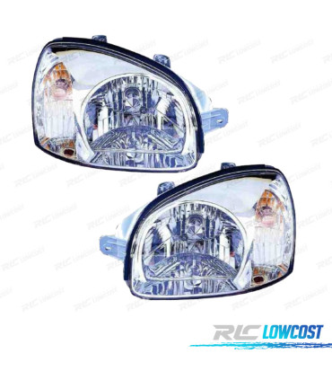 FARÓIS OPTICAS PARA HYUNDAI SANTA FE 00-06