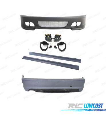 KIT DE CARROÇARIA BMW E46 99-07 LOOK M2 SEM PDC