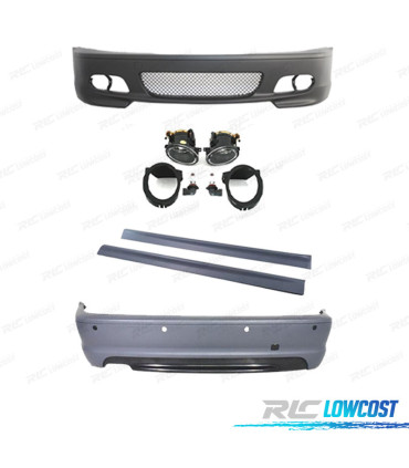 KIT CARROÇARIA BMW E46 COUPE 99-07 PDC LOOK M2