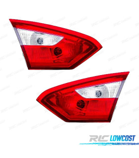 FAROLINS PARA FORD FOCUS IV 4P 11-14 BRANCO VERMELHO
