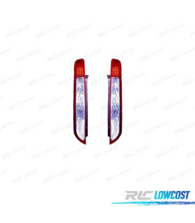 FAROLINS PARA FORD FOCUS III 5P 08-10 BRANCO VERMELHO