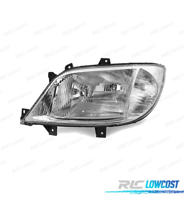 FAROL ESQ OPTICAS PARA MERCEDES SPRINTER 00-02