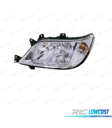 FAROL ESQ OPTICAS COM LUZ DE NEVOEIRO PARA MERCEDES SPRINTER 02-06