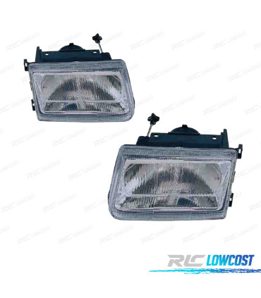 FARÓIS OPTICAS COM REGULAÇÃO MANUAL PARA OPEL CORSA A 90-93