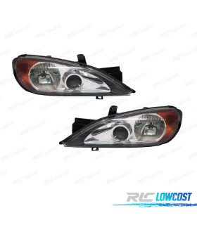 FARÓIS OPTICAS PARA NISSAN PRIMERA P12 99-02