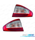 FAROLINS PARA FORD MONDEO IV 5P 10-14 BRANCO LED VERMELHO