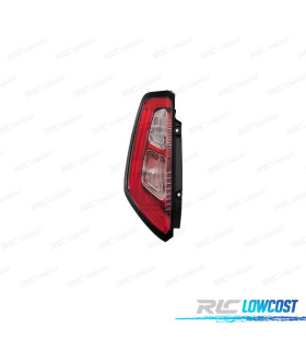 FAROLIN ESQ PARA FIAT PUNTO EVO 09- LED QUADRO PRETO