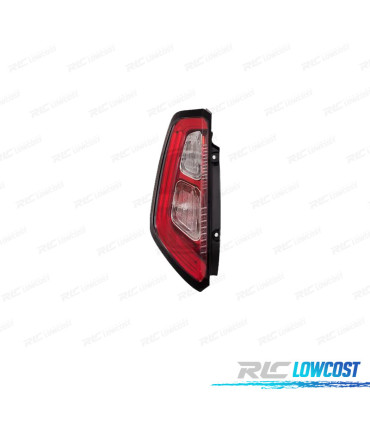 FAROLIN ESQ PARA FIAT PUNTO EVO 09- LED QUADRO PRETO