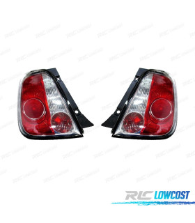 FAROLINS PARA FIAT 500 07-14 QUADRO PRETO