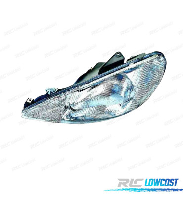FAROL ESQ OPTICAS PARA PEUGEOT 206 98-09 H4