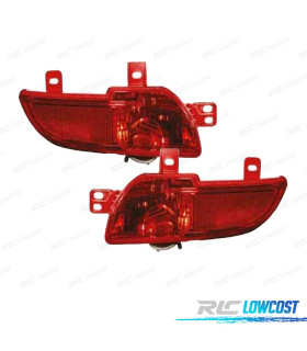 FAROLINS PÁRA-CHOQUES TRASEIRO PARA PEUGEOT 206 PLUS 09-
