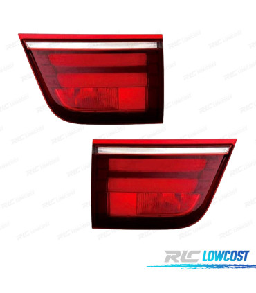 FAROLINS PARA BMW X5 E70 10-12 BRANCA LED VERMELHO