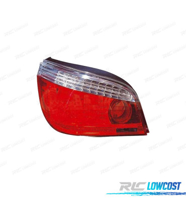 FAROLIN ESQ PARA BMW E60 SEDAN 07-09 BRANCO LED VERMELHO