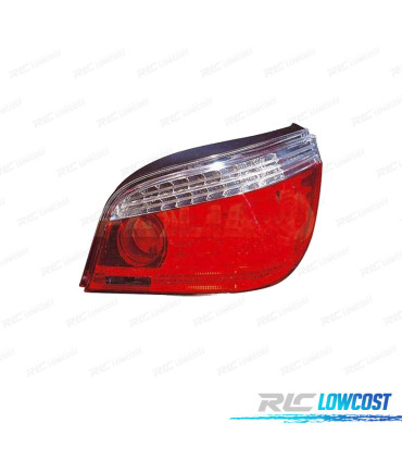 FAROLIN DIR PARA BMW E60 SEDAN 07-09 BRANCO LED VERMELHO