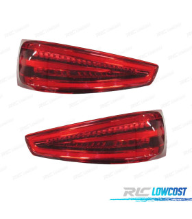 FAROLINS PARA AUDI Q3 11-14 BRANCO LED VERMELHO