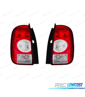 FAROLINS PARA DACIA DUSTER 10-13 BRANCO VERMELHO