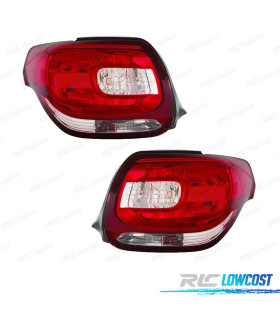 FAROLINS PARA CITROEN DS3 09-13 BRANCO VERMELHO