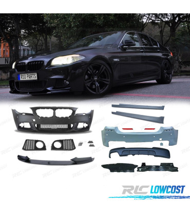 KIT CARROÇARIA BMW F10 LOOK M PERFORMANCE 10-13 PDC SRA