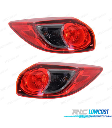 FAROLINS PARA MAZDA CX5 12-16 RED SMOKE
