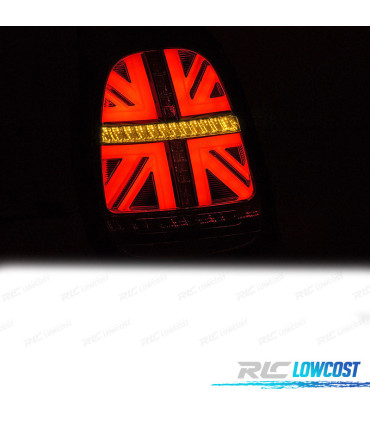 FAROLINS LED MINI COOPER F55 F56 F57 14-17 VERMELHO BRANCO