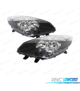 FARÓIS OPTICAS PARA RENAULT SCENIC III 09-