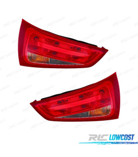 FAROLINS PARA AUDI A1 SPORTBACK 10-14 BRANCO VERMELHO