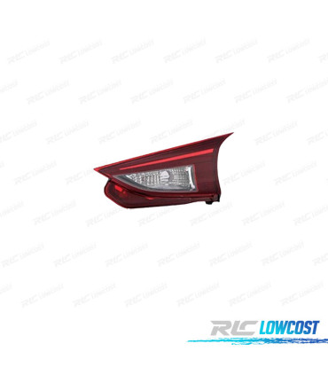 FAROLIN DIR MAZDA 3 HATCHBACK 13- BRANCO VERMELHO