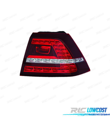 FAROLIN DIR PARA VOLKSWAGEN VW GOLF VII GTI GTD 12-17 BRANCO LED VERMELHO
