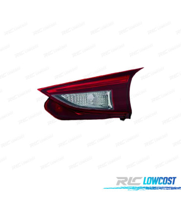 FAROLIN DIR PARA MAZDA 3 HATCHBACK 5P 13-18 BRANCO LED VERMELHO