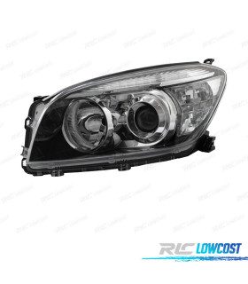 FAROL ESQ OPTICAS PARA TOYOTA RAV-4 06-08 PRETO