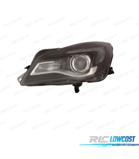 FAROL ESQ PARA OPEL INSIGNIA 13-16 FUNDO PRETO