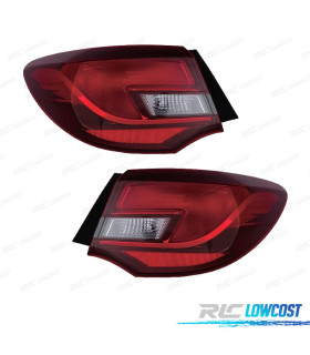 FAROLINS OPEL ASTRA J SEDAN 12- BRANCO VERMELHO