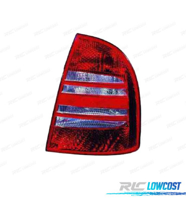 FAROLIN DIR PARA SKODA SUPERB 02-08 VERMELHO