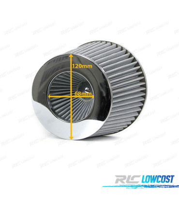 FILTRO ADMISSÃO DIRECTA UNIVERSAL COM ADAPTADORES VERMELHO