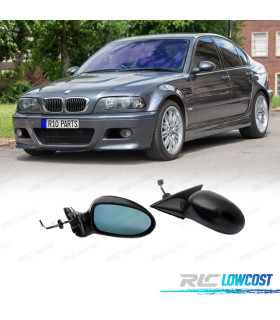 ESPELHOS RETROVISORES ELÉTRICOS BMW E46 SEDAN TOURING 99-06 6 PINOS LOOK M3