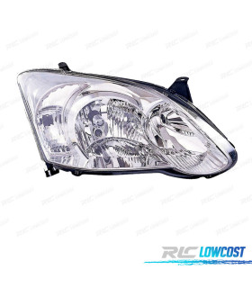 FAROL DIR OPTICAS VALEO PARA TOYOTA COROLLA HATCHBACK 3/5P 04-07