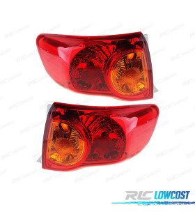 FAROLINS EXTERIORES PARA TOYOTA COROLLA SEDAN 4P 07-10