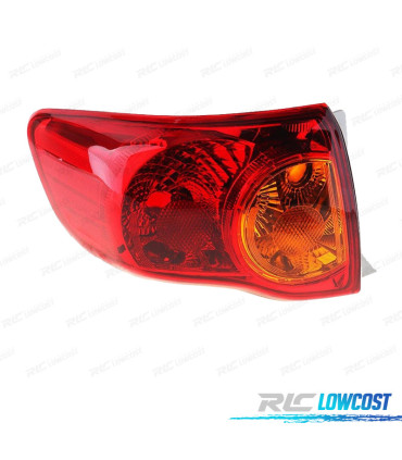 FAROLIN ESQ EXTERIORES PARA TOYOTA COROLLA SEDAN 4P 07-10