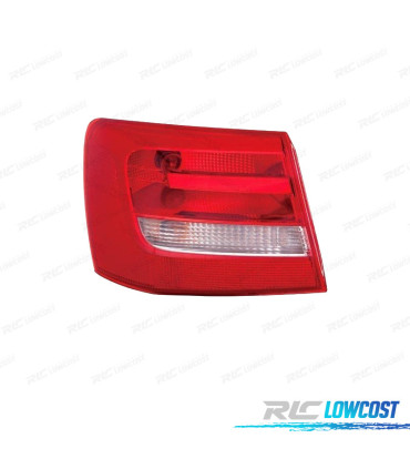 FAROLIN ESQ AUDI A6 AVANT 11-13 BRANCO VERMELHO