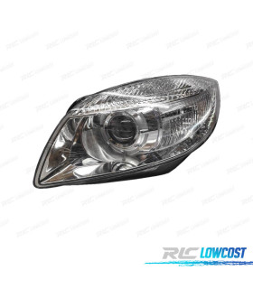FAROL ESQ ÓPTICAS COM REGULAÇÃO ELÉCTRICA PARA SKODA FABIA 07-09 E ROOMSTER