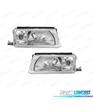 FARÓIS OPTICAS COM LUZ DE NEVOEIRO PARA SKODA OCTAVIA 00-04