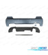 PARA-CHOQUES TRASEIRO BMW E92 E93 LOOK M DUPLA SAÍDA PDC