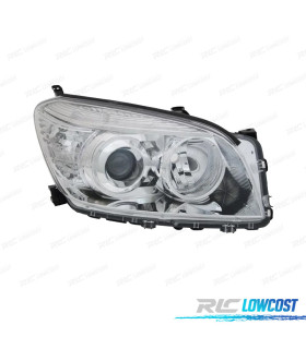 FAROL DIR OPTICAS PARA TOYOTA RAV-4 06-08 CROMADOS