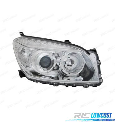 FAROL DIR OPTICAS PARA TOYOTA RAV-4 06-08 CROMADOS