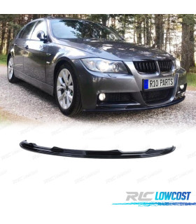 SPOILER LIP BMW E90 E91 08-12 PACK M PRETO BRILHANTE
