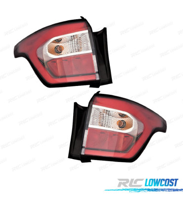 FAROLINS PARA FORD KUGA II 17-20 BRANCO LED VERMELHO