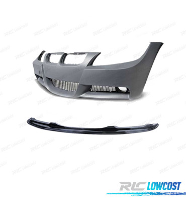 PÁRA-CHOQUES BMW E90 91 05-08 LOOK M + SPOILER FRONTAL M PERFORMANCE