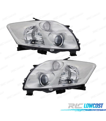 FARÓIS OPTICAS PARA TOYOTA AURIS 3/5P 07-10