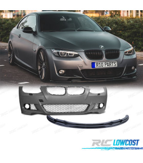 PÁRA-CHOQUES + SPOILER FRONTAL BMW E92 E93 06-09 PACK M COUPÉ CABRIO