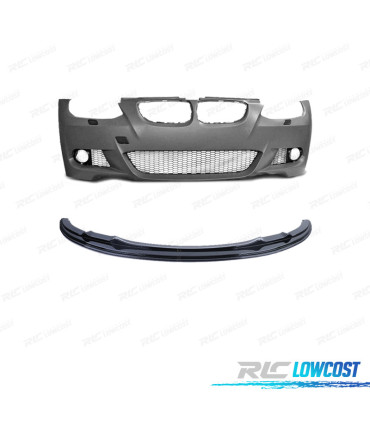 PÁRA-CHOQUES + SPOILER FRONTAL BMW E92 E93 06-09 PACK M COUPÉ CABRIO